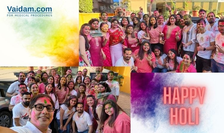 A Colourful Holi Brings Beautiful Memories At Vaidam Health
